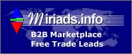 Miriads.info - Export Import B2B Marketplace
